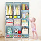 Armoire enfant en plastique – Étagères cubiques et rangement pour vêtements