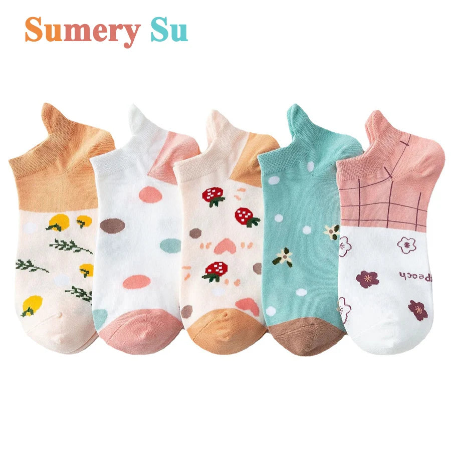 Chaussettes de sport en coton pour femmes