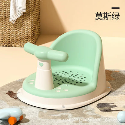 Siège de bain pour bébé – Support de douche réglable pour jeunes enfants