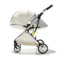 Luxury High-View Baby Stroller – Egg-Shaped Seat, One-Hand Recline, Compact Pram