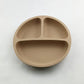 Assiette à ventouse en silicone pour bébé – Bol avec visage souriant