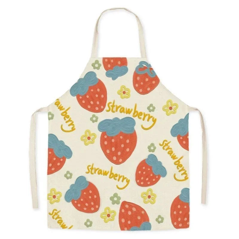 Cute Animal Print Kids Cooking & Cleaning Apron