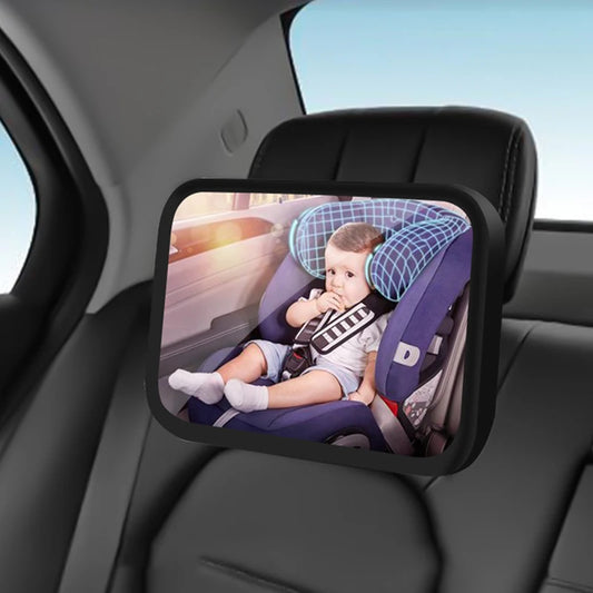 Kids Rear Seat Mirror | 360° Rotatable Baby Safety Monitor