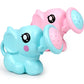 Ensemble de jouets pour baby shower – Spray de bain éléphant et rangement en filet