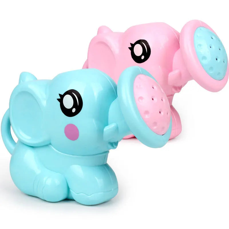 Ensemble de jouets pour baby shower – Spray de bain éléphant et rangement en filet