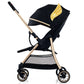 Poussette bébé pliable, légère et réversible – Poussette portable à vue dégagée