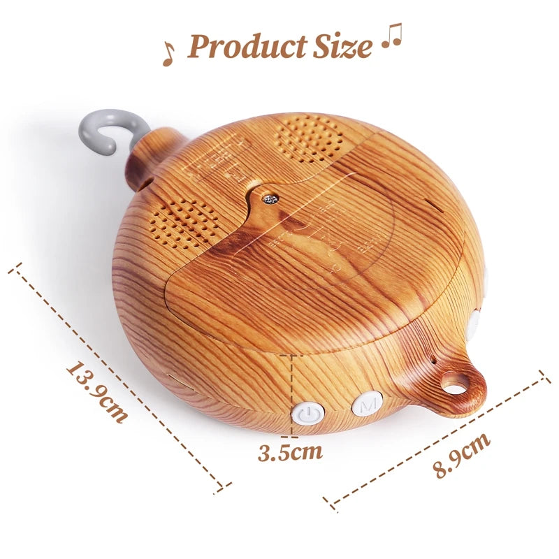 Soothing Baby Music Box Toy for 0-12 Months