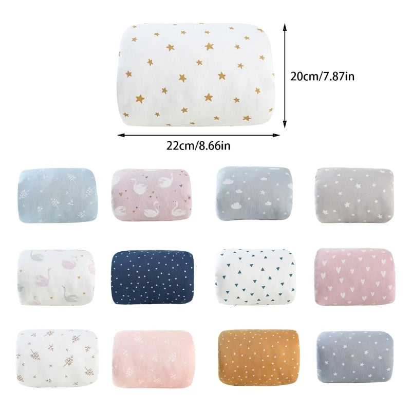 Coussin d'allaitement pour nourrissons et nouveau-nés – Coussin pour bras en coton imprimé