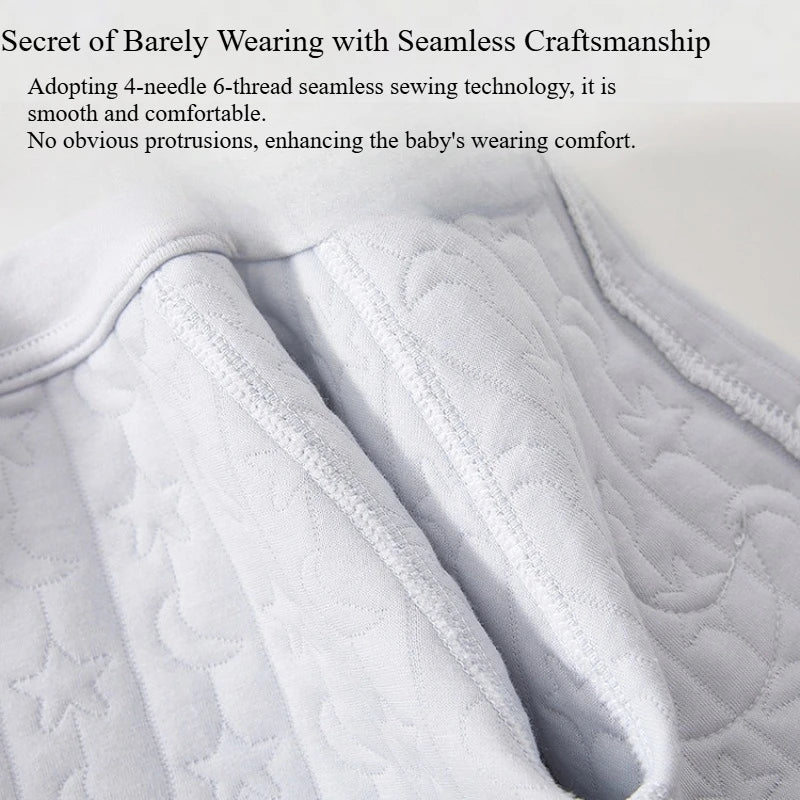Warm Long-Sleeve Baby Jumpsuit