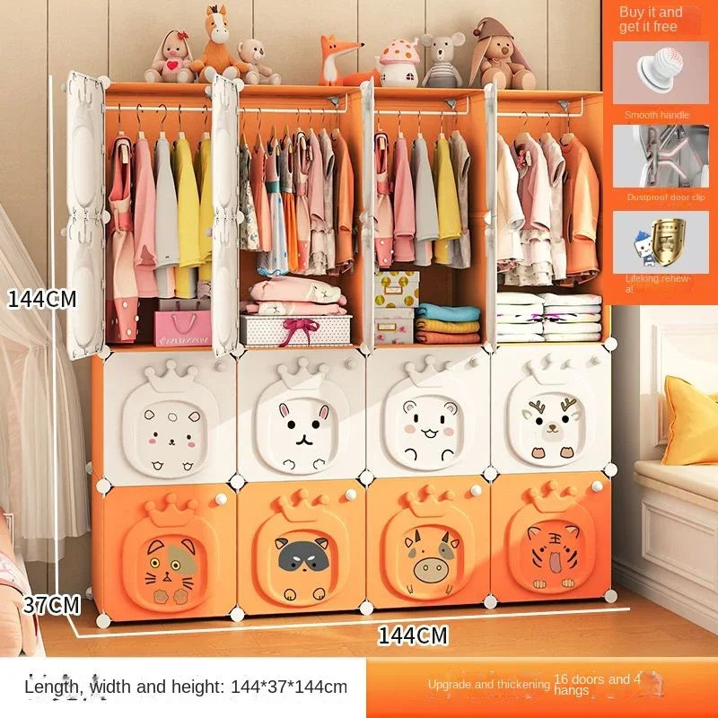 Home Storage Locker – Foldable Wardrobe & Dresser