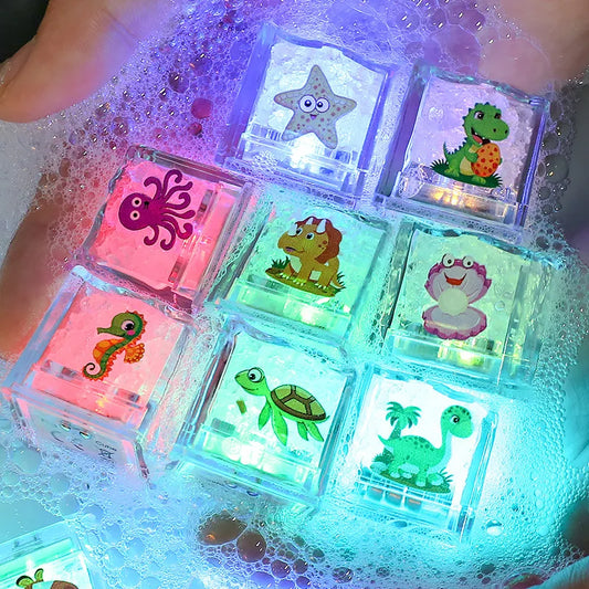 LED Light-Up Baby Bath Toy – Colorful Waterproof Bathtub Fun