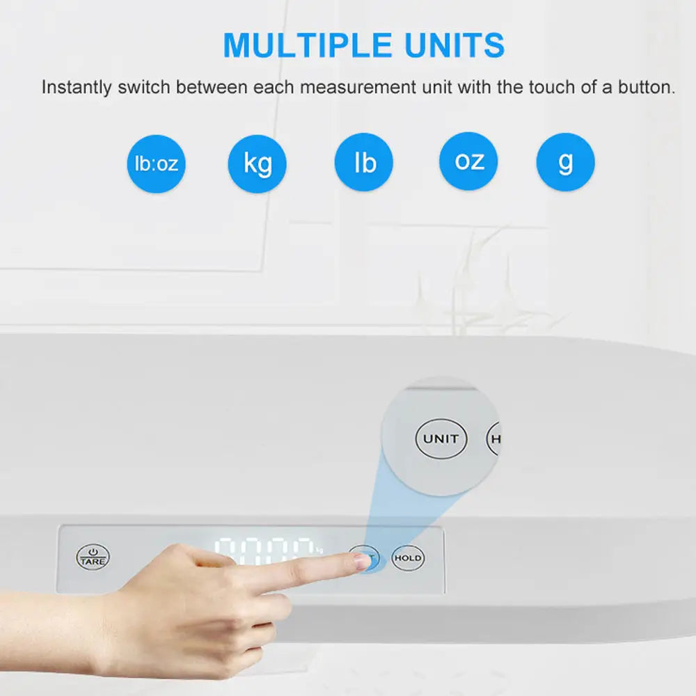 Smart Baby & Pet Scale – Digital, Multifunctional Up to 40kg