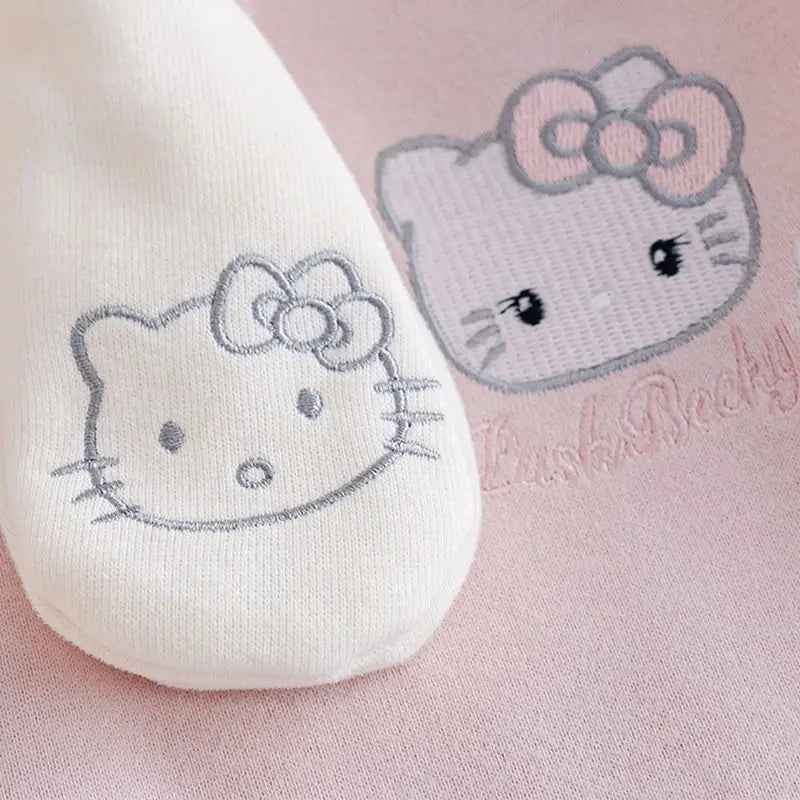Robe Hello Kitty bleu marine – Adorable tenue d'automne pour bébé