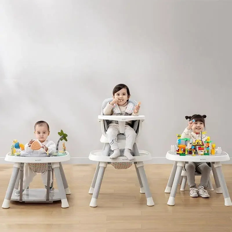 Aolan Foldable Baby Highchair – Adjustable Multifunctional Feeding & Dining Seat