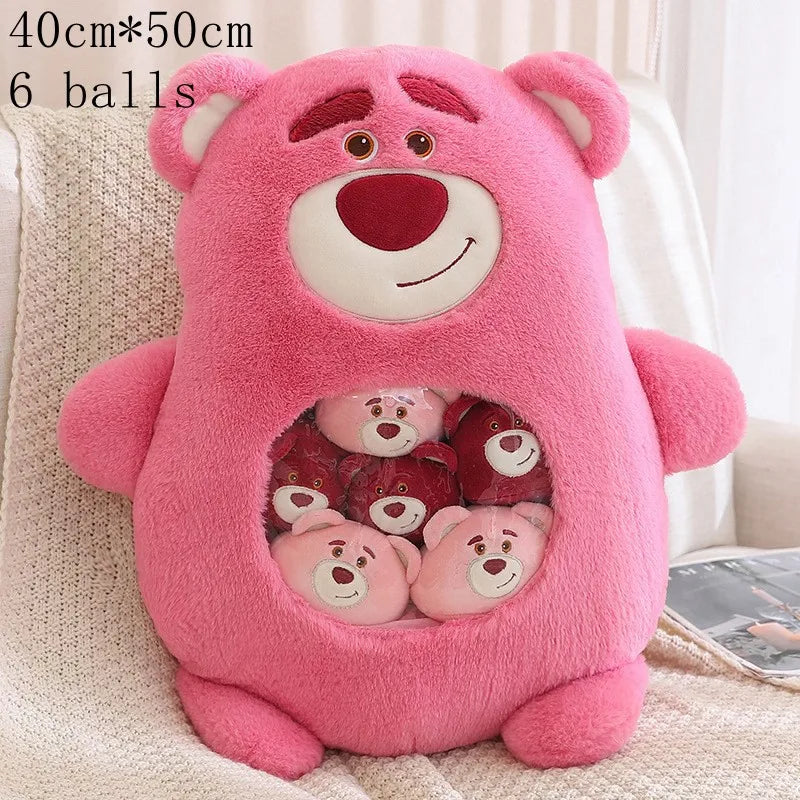 Sac en peluche animal mignon – Mini poupées en peluche