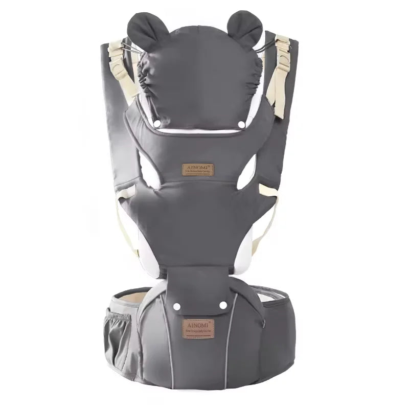 Baby Travel Carrier – 3-in-1 Hipseat Backpack for Newborns