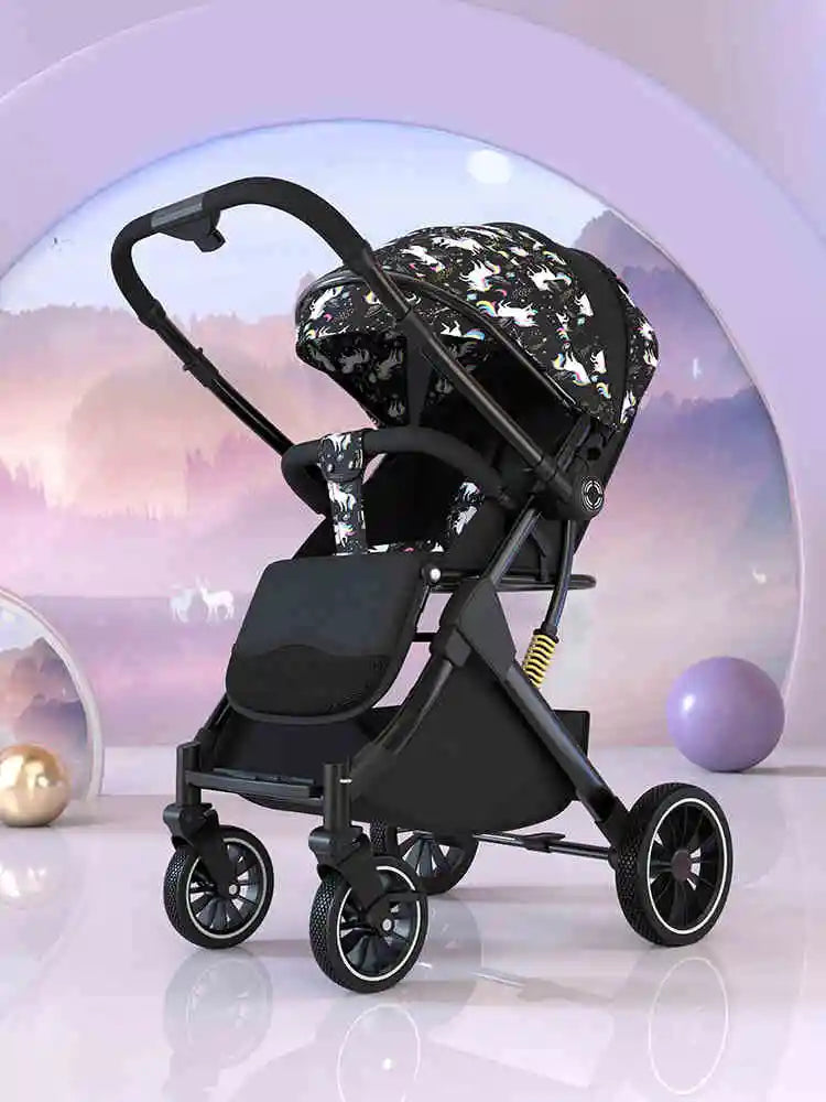 Lightweight Baby Stroller (0–3Y) – Sit & Lie, Multi-Child Comfort