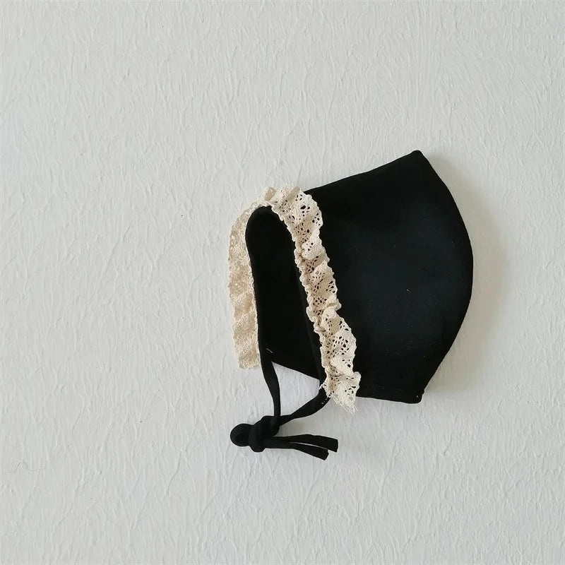 Chapeau de sorcière mignon pour bébé, bonnet de protection pour les oreilles de princesse d'automne