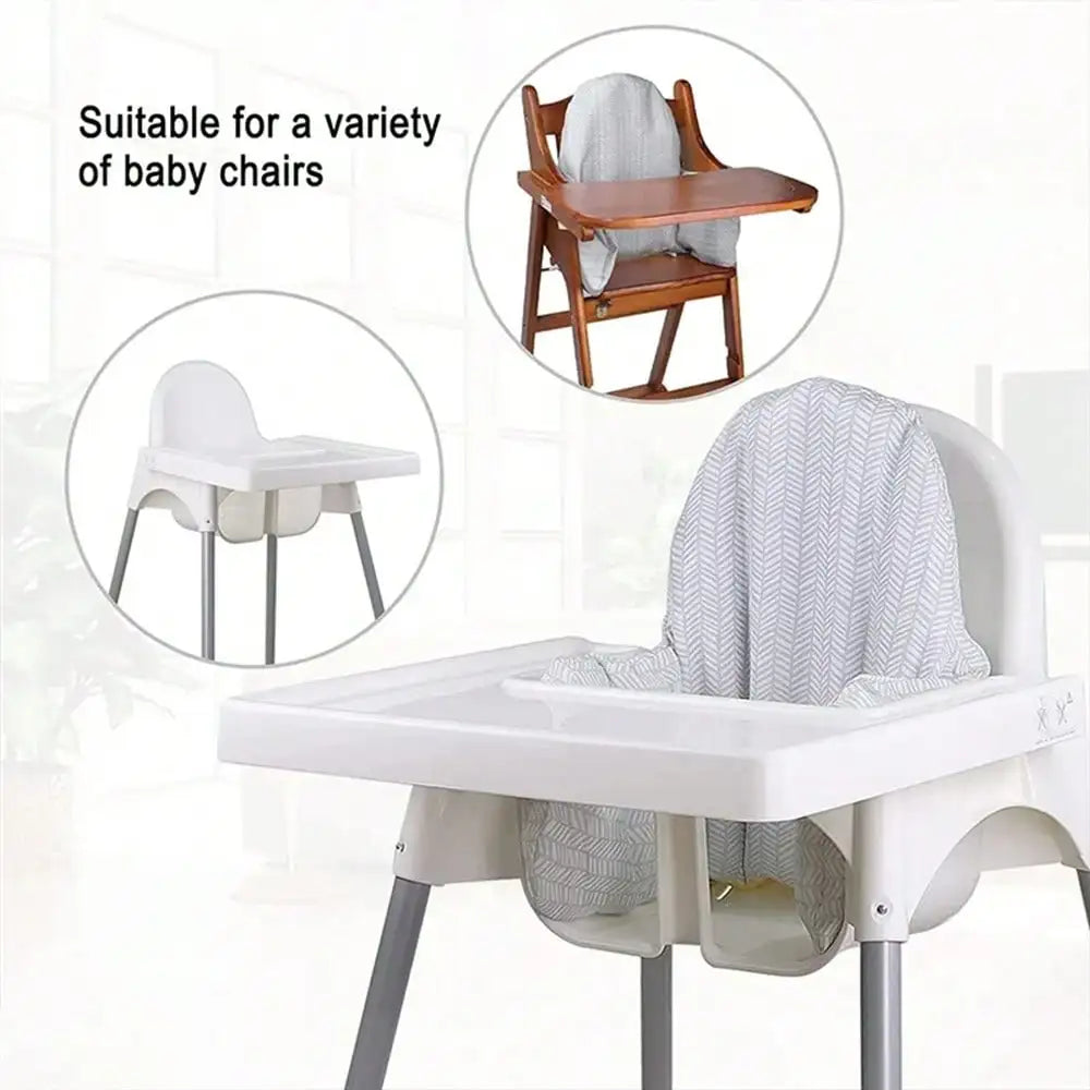 Double-Sided Baby Chair Cover – Built-In Inflatable Back Cushion