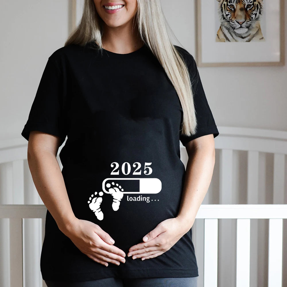 Me ‘N’ Mumma Funny Summer Maternity T-Shirt – Pregnancy Tee