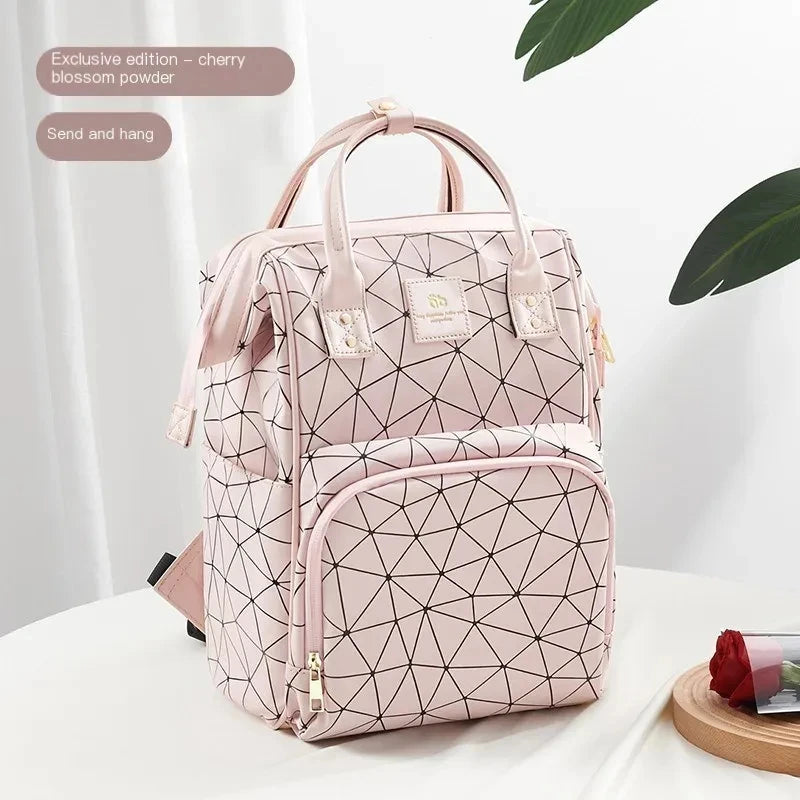 Sac à dos à langer – Grand sac imperméable pour maman avec port USB