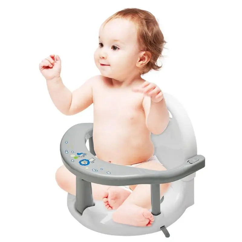 Baby Bath Seat Mat – Foldable, Anti-Slip & Secure