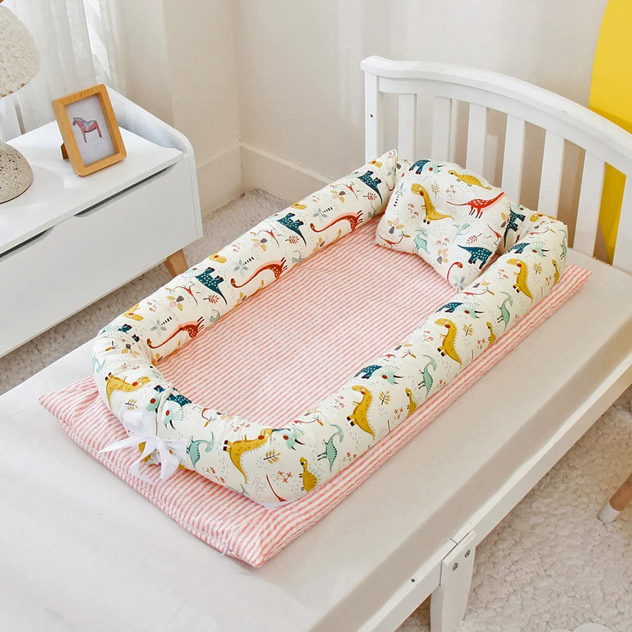 Portable Baby Nest – Folding Travel Bed for Newborns