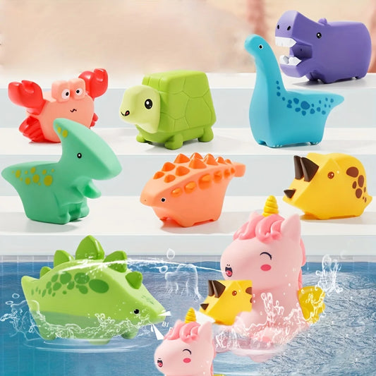 Kids Bath Toy – Dinosaur Water Squeeze Toy for Boys & Girls