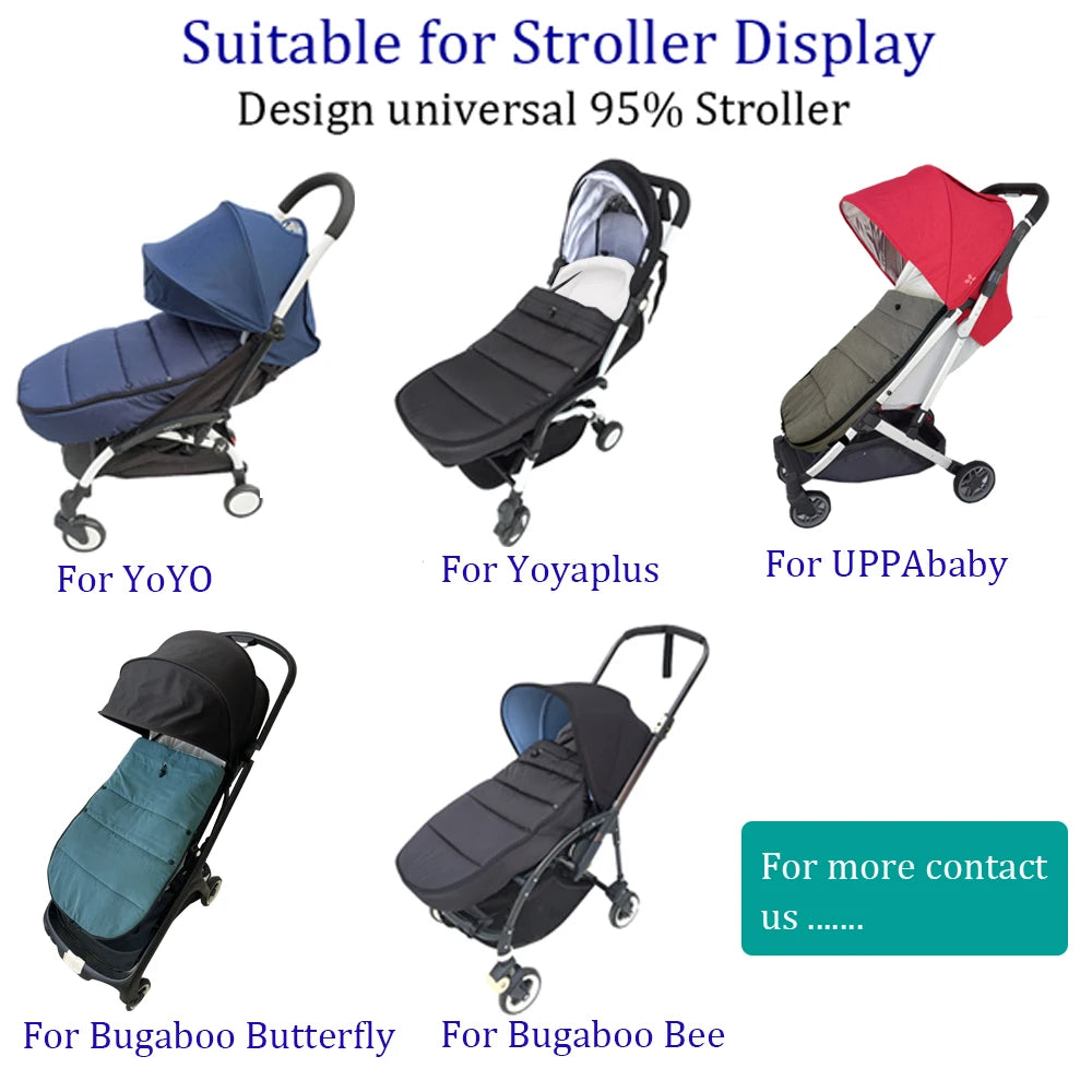 Chancelière universelle pour poussette – Compatible avec les poussettes Babyzen YOYO