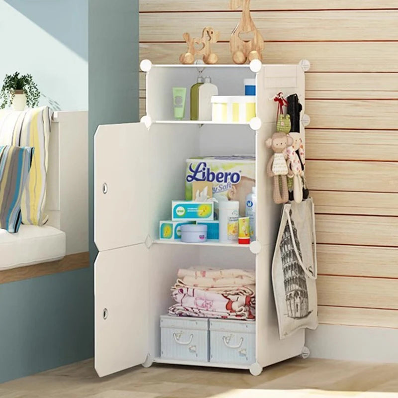 Modular Baby Closet – Living Room & Nightstand Organizer