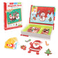Livre de puzzles magnétiques 3D – Jeu éducatif pour enfants