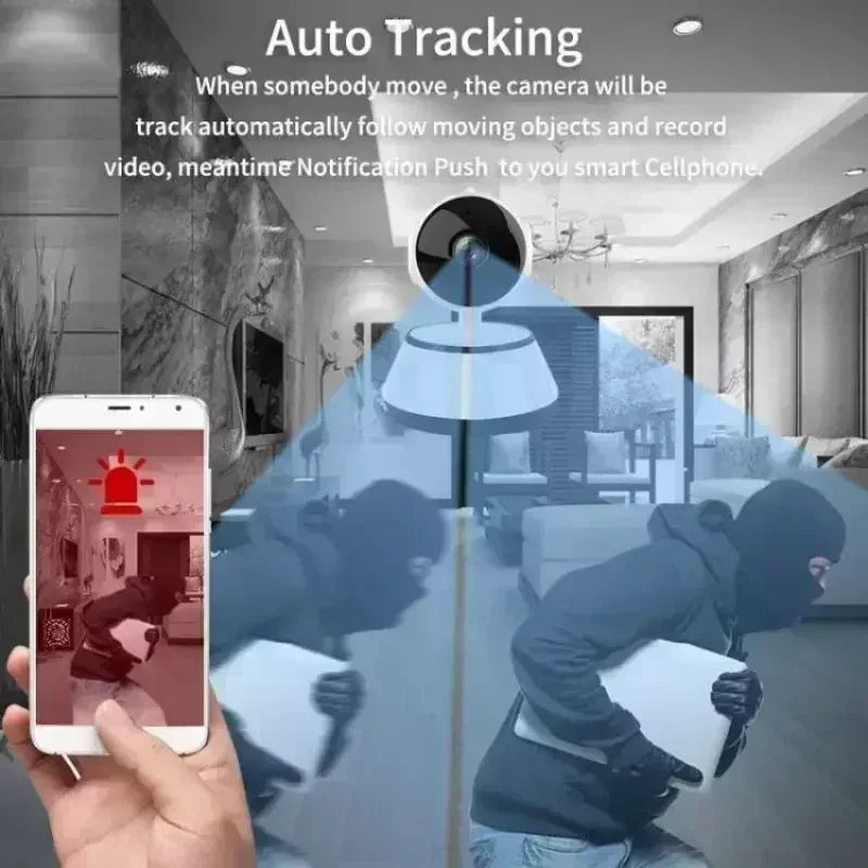 Babyphone intelligent pour maison connectée avec caméra PTZ IA 8MP