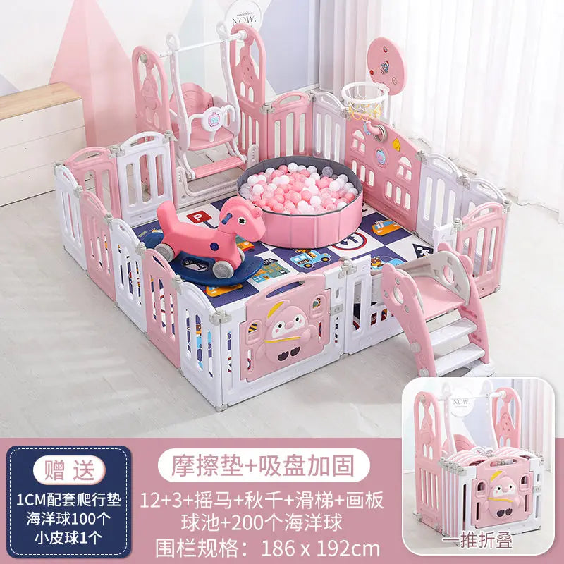 Multi-Purpose Safety Fence for Babies & Toddlers
