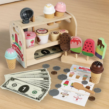 Chariot de glaces jouet – Jeu d'imitation gourmand !
