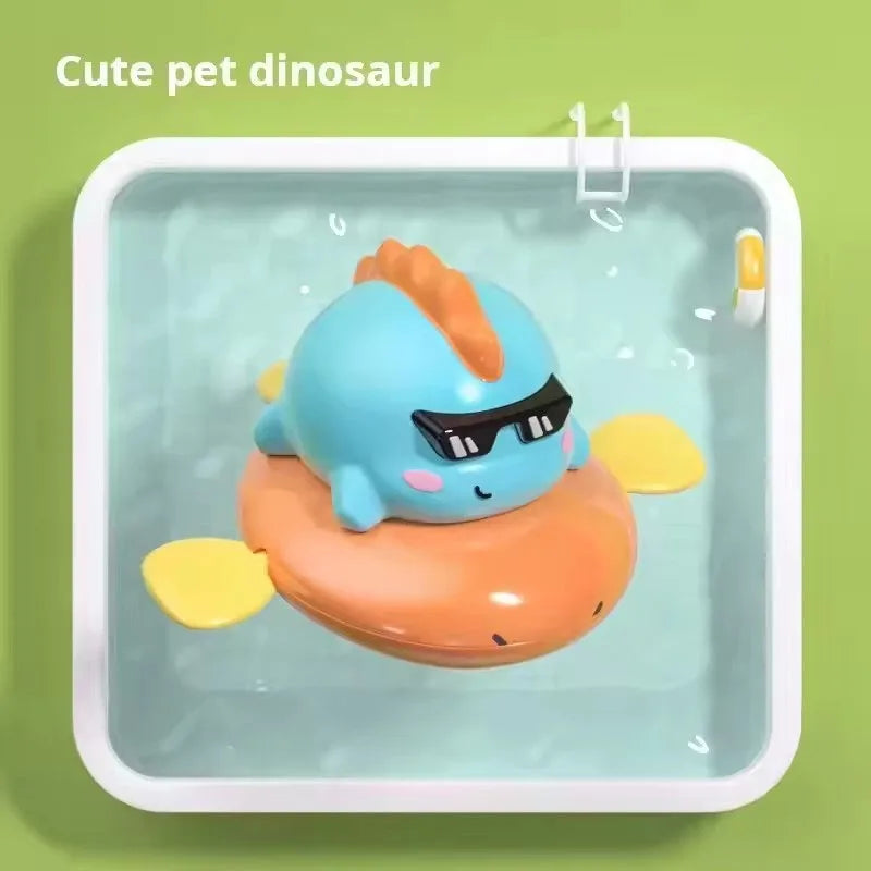 Jouet de bain mignon en forme de cochon à tirer – Piscine et baignoire pour bébé