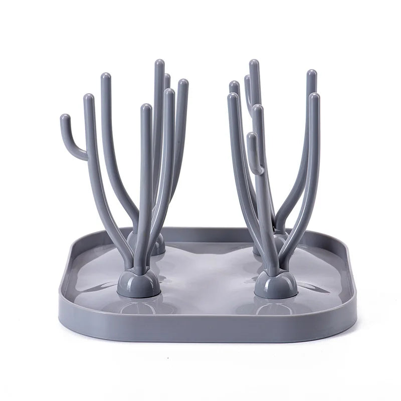 Porte-biberons et sèche-biberons – Support amovible pour gobelets et rangement de tétines