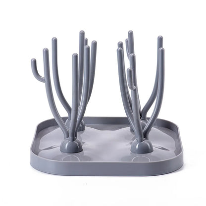 Porte-biberons et sèche-biberons – Support amovible pour gobelets et rangement de tétines