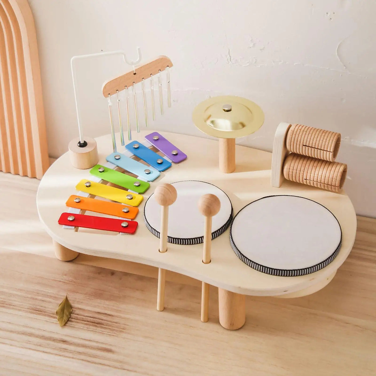 Batterie en bois pour enfants – Amusant et formateur !
