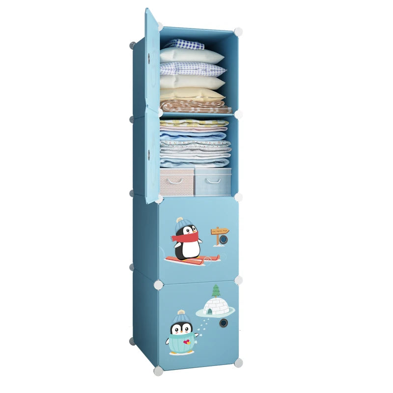 Organisateur de garde-robe pour bébé – Armoires à portes coulissantes pour enfants