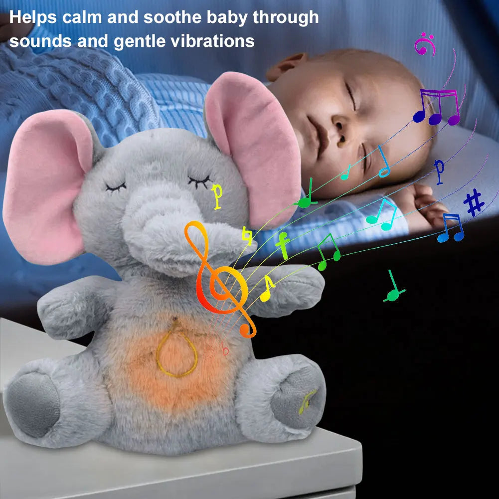Poupée musicale réconfortante – Lumières apaisantes et respiration