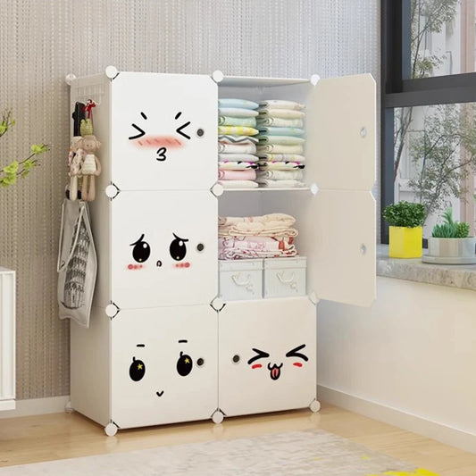 Modular Baby Closet – Living Room & Nightstand Organizer