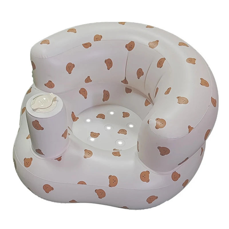 Canapé gonflable pour bébé – Pompe intégrée, siège confortable