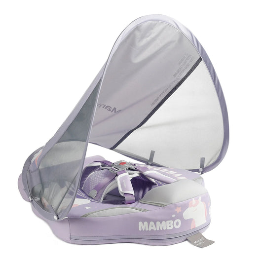 Toddler Pool Float – Baby Swim Trainer with Sun Canopy