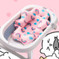 Foldable Baby Bath Seat Mat – Soft & Anti-Slip Cushion