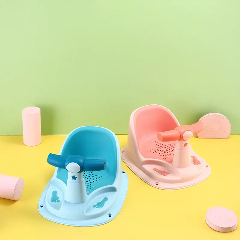 Newborn Shower Seat – Safe, Non-Slip & Easy to Use Anywhere