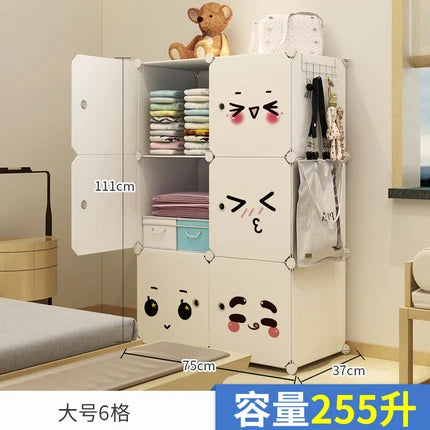 Modular Baby Closet – Living Room & Nightstand Organizer