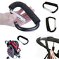 Large Aluminum Carabiner Stroller Hooks – D-Ring Organizer Clip