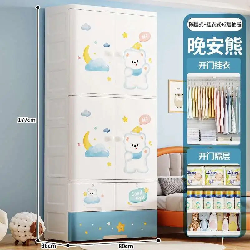 Kids Storage Cabinet – Chest, Cupboard & Wardrobe