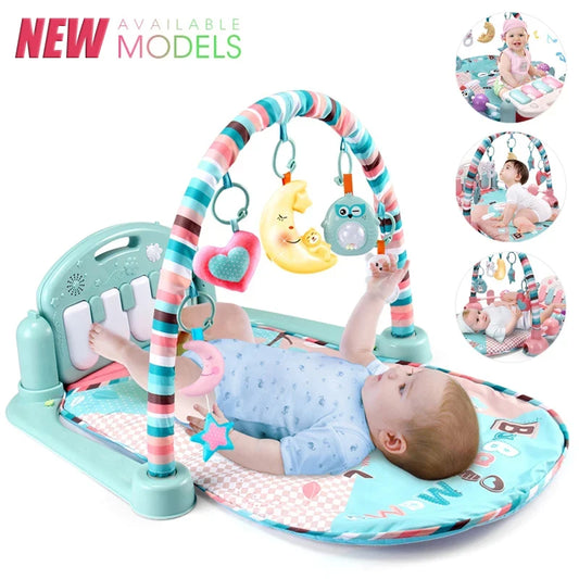 Tapis d'éveil musical avec piano pour bébé de 0 à 36 mois
