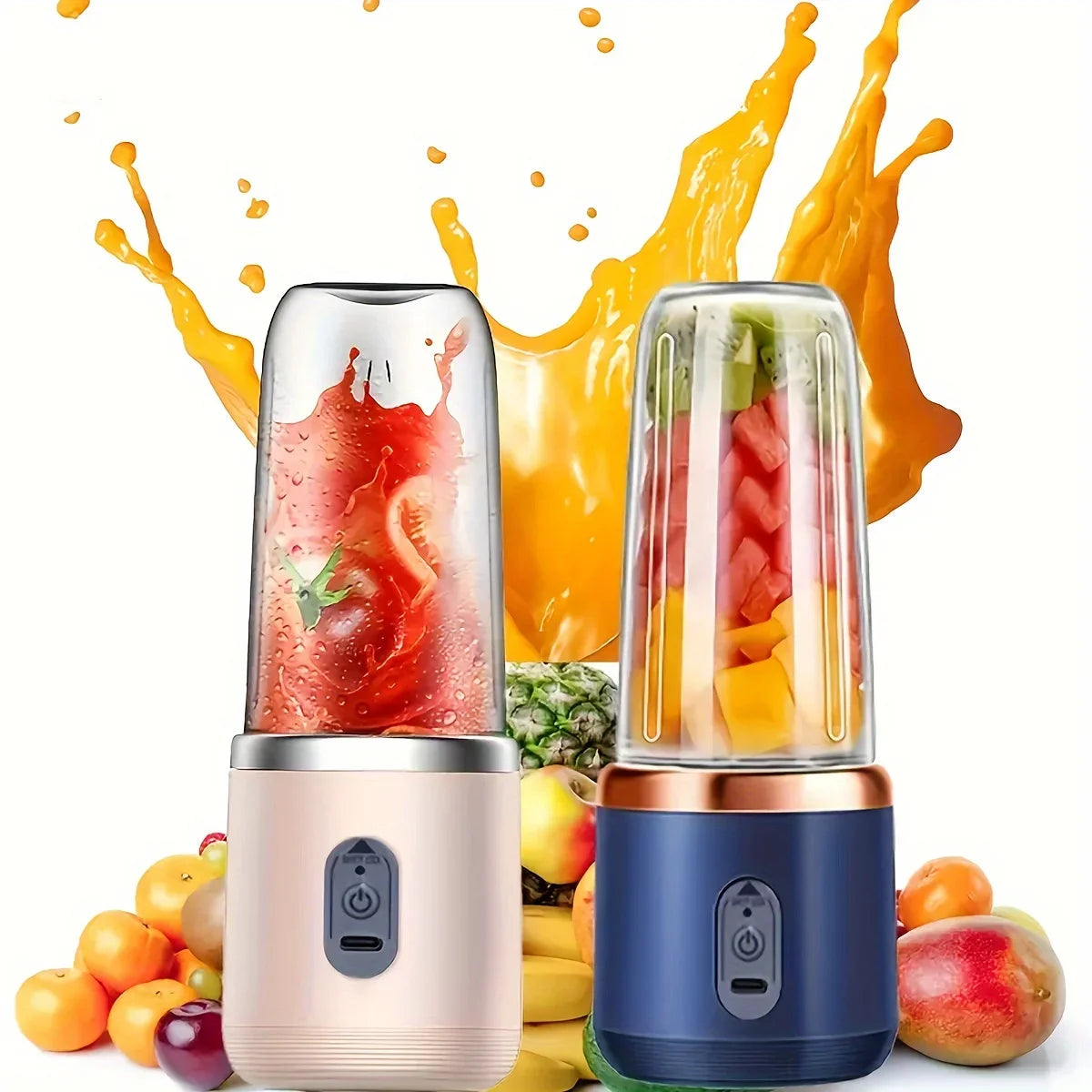 Bouteille presse-agrumes de poche – Blender et gobelet 2 en 1